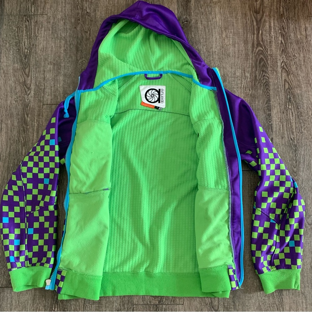 Aperture Snowboard Zip-Up Hoodie Jacket Mens Size Large - Picture 7 of 12